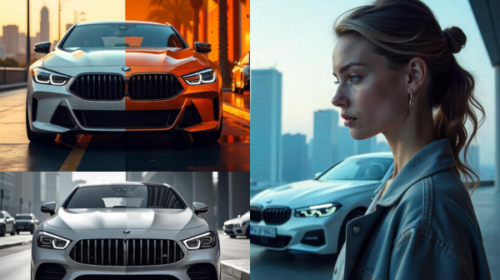 BMW and Mercedes-Benz Luxury Automobiles