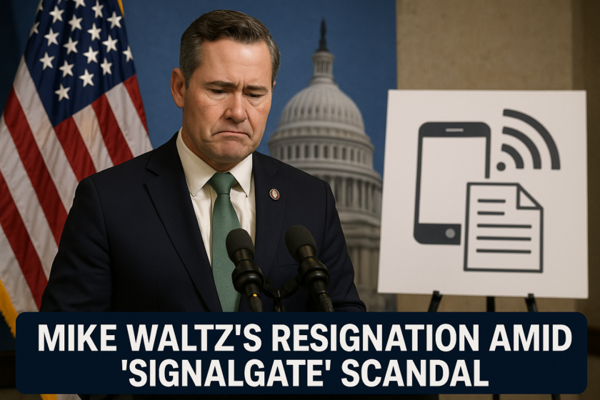 Mike Waltz became the National Security Advisor in January 2025