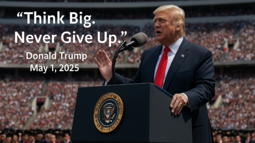 Donald Trump University of Alabama commencement speech 2025