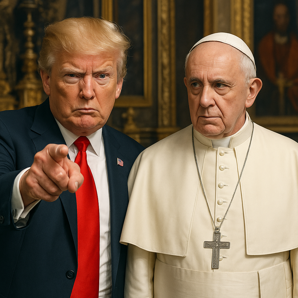 Donald Trump and Pope