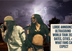 Lorde Announces Ultrasound World Tour 2025