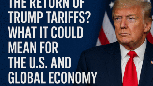 the Trump Tariffs, a term that shook world markets during his first term