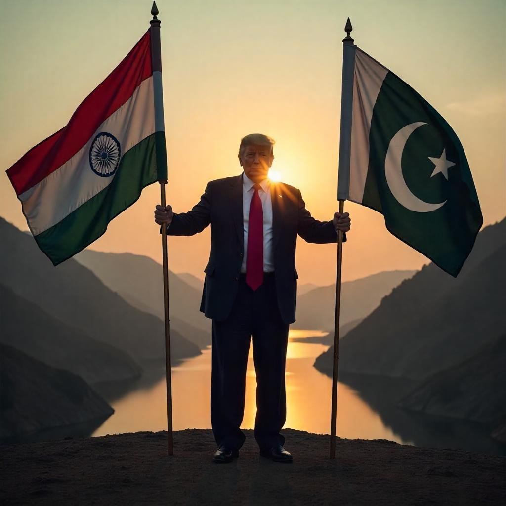 US President Mediates Ceasefire to Ease India-Pakistan Tensions