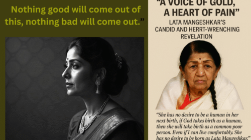 Lata Mangeshkar, India's most famous and cherished playback singer