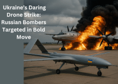 Ukraine’s Daring Drone Strike: Russian Bombers Targeted in Bold Move