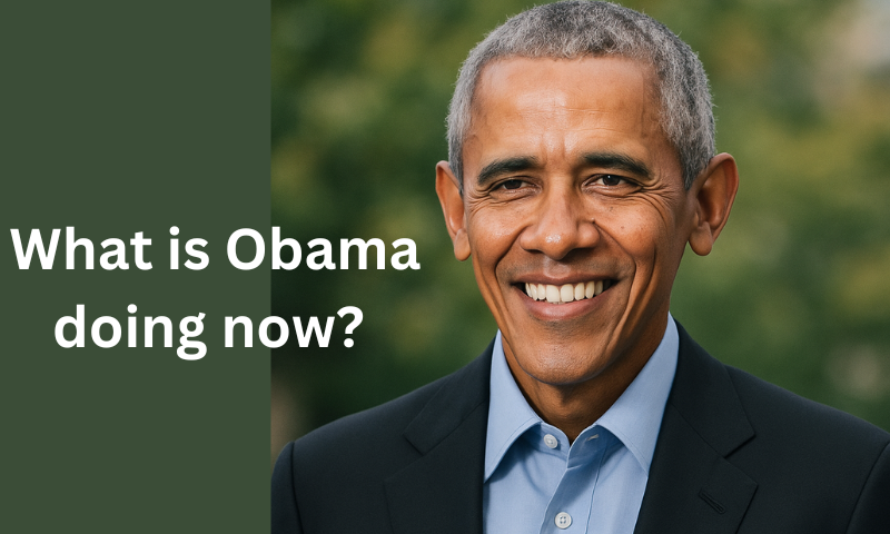 Barack Obama doing at the moment