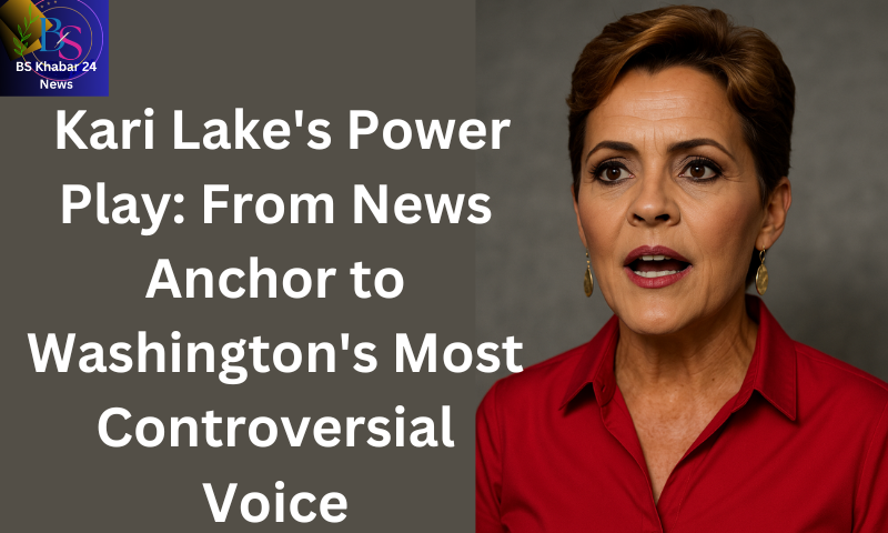 Kari Lake's Power Play: From News Anchor to Washington