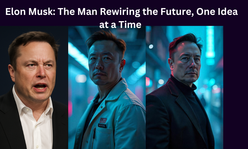 Elon Musk: The Man Rewiring the Future, One Idea at a Time