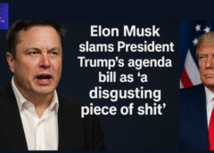 Elon Musk slams Trump agenda bill