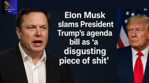 Elon Musk slams Trump agenda bill