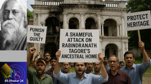 A shameful attack on Rabindranath Tagore’s ancestral home in Bangladesh