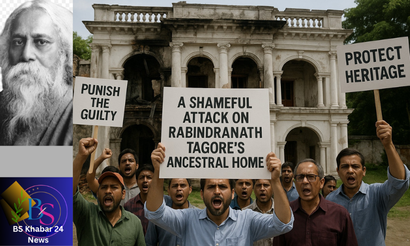 A shameful attack on Rabindranath Tagore’s ancestral home in Bangladesh