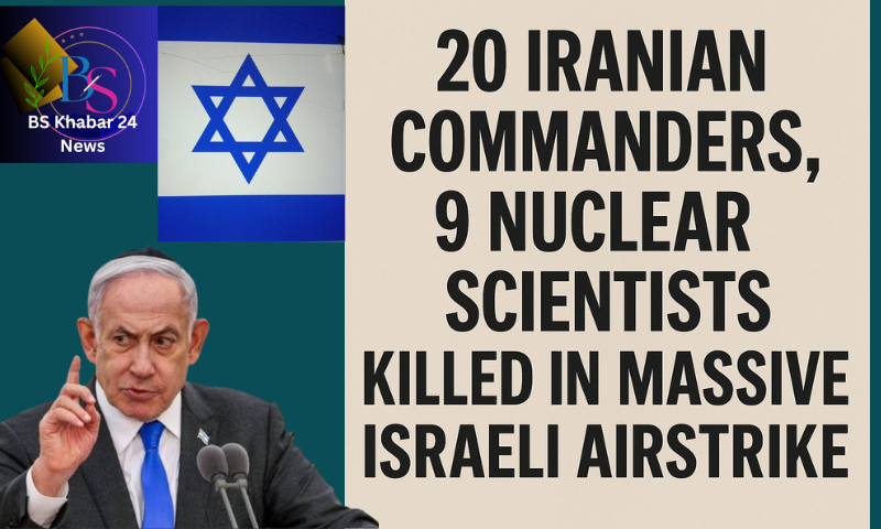 Middle East in Turmoil: Netanyahu, 20 Iranian Commanders