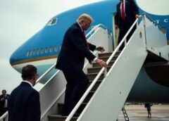 Trump Stumbles Climbing Air Force One: Social Media Says ‘Time for a Wheelchair