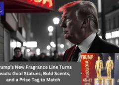 Trump’s New Fragrance Line Turns Heads: Gold Statues, Bold Scents