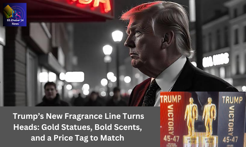 Trump’s New Fragrance Line Turns Heads: Gold Statues, Bold Scents