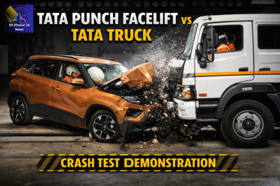 Tata Punch Facelift vs Tata Truck Crash Test: Tata Motors Showcases Next-Level Safety Strength