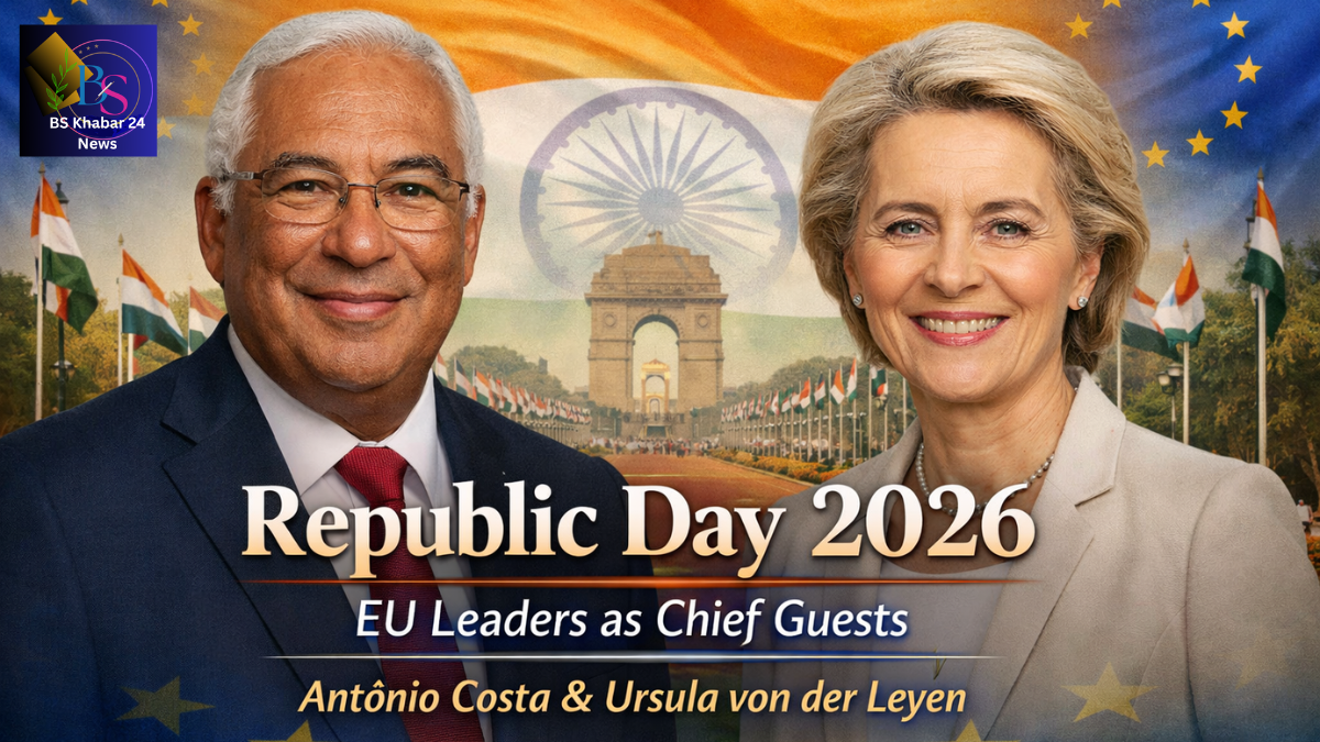 Republic Day 2026 chief guests António Costa and Ursula von der Leyen attending India’s Republic Day parade